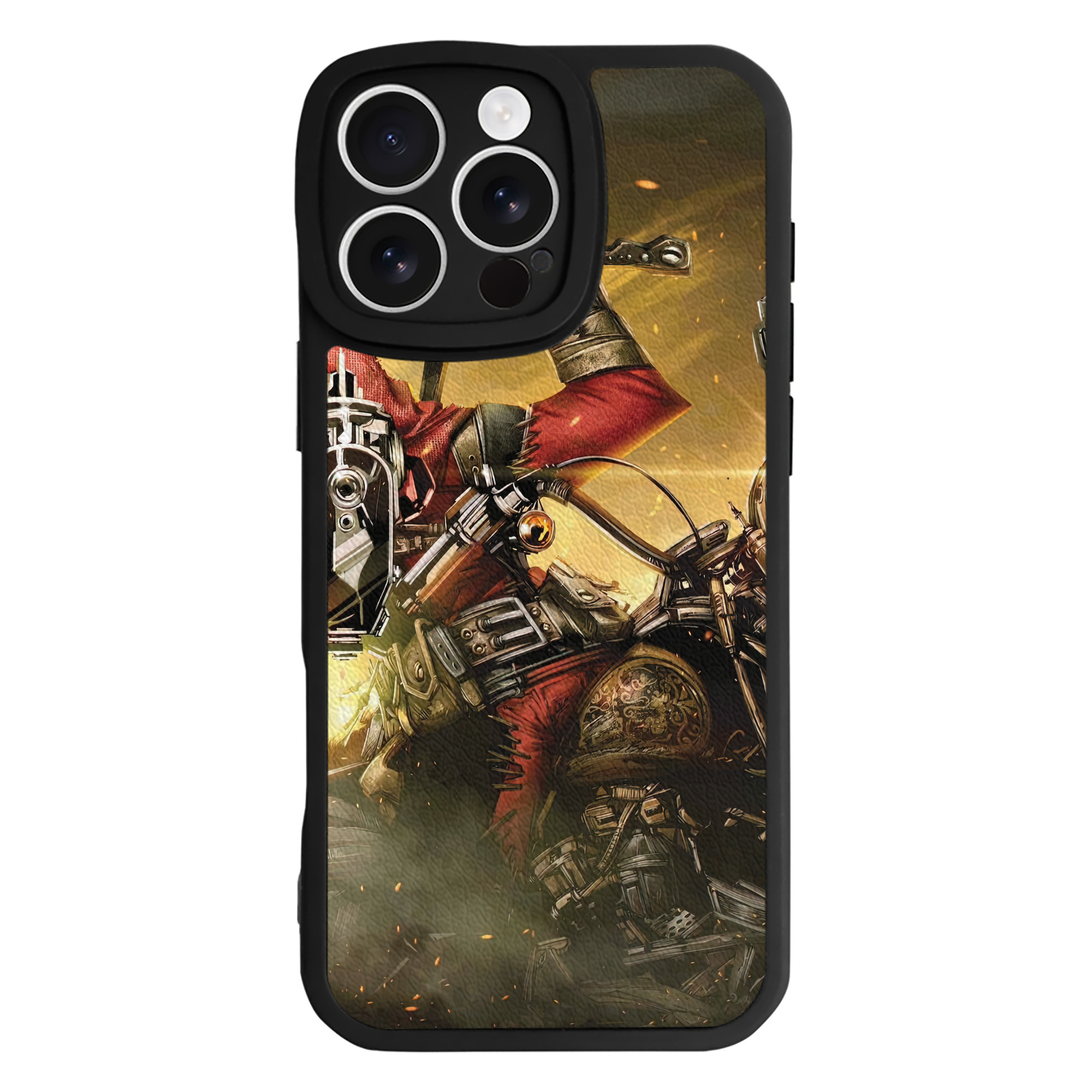 （画像用） Deadpool デッドプール 【iPhone 16シリーズ対応】シリコンスマホケース（レザー調） 材質：シリコン